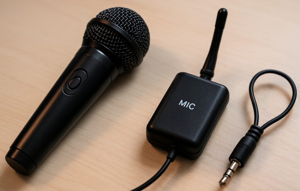 ワイヤレスマイク接続方法の違い