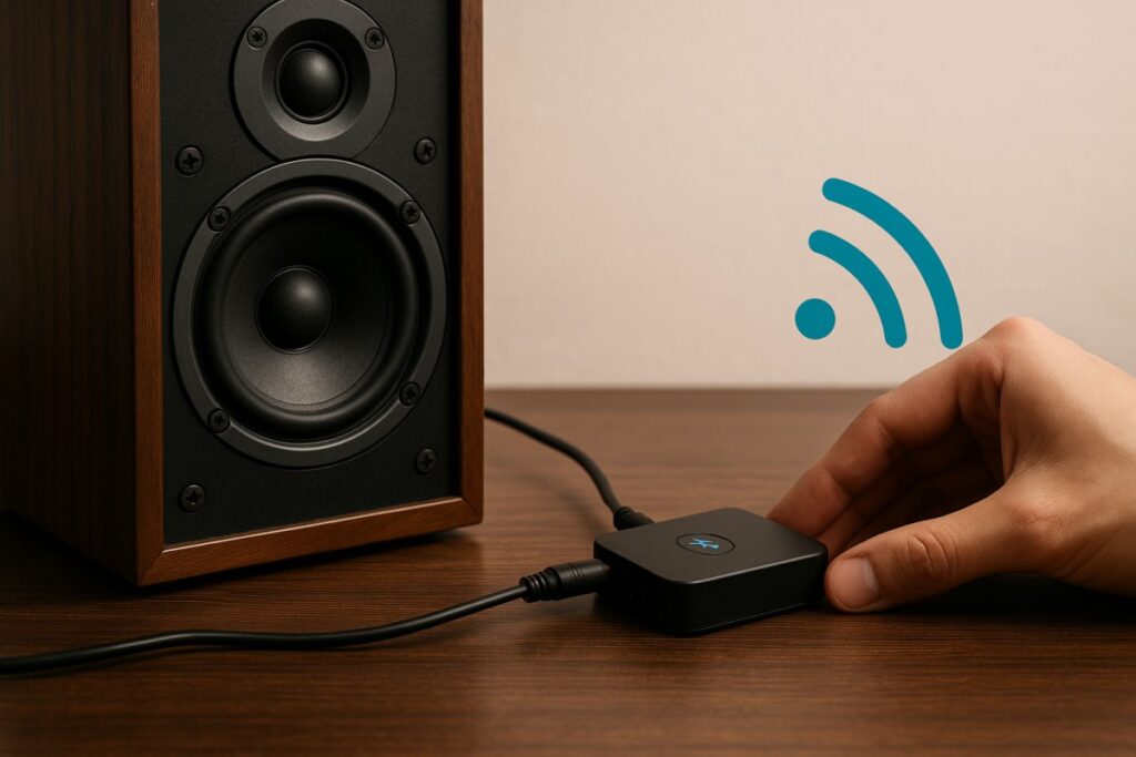 有線スピーカーを無線化する仕組みとは