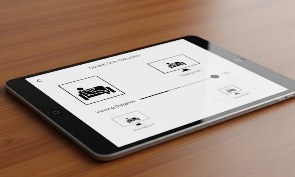 簡単なスクリーンサイズ計算ツール