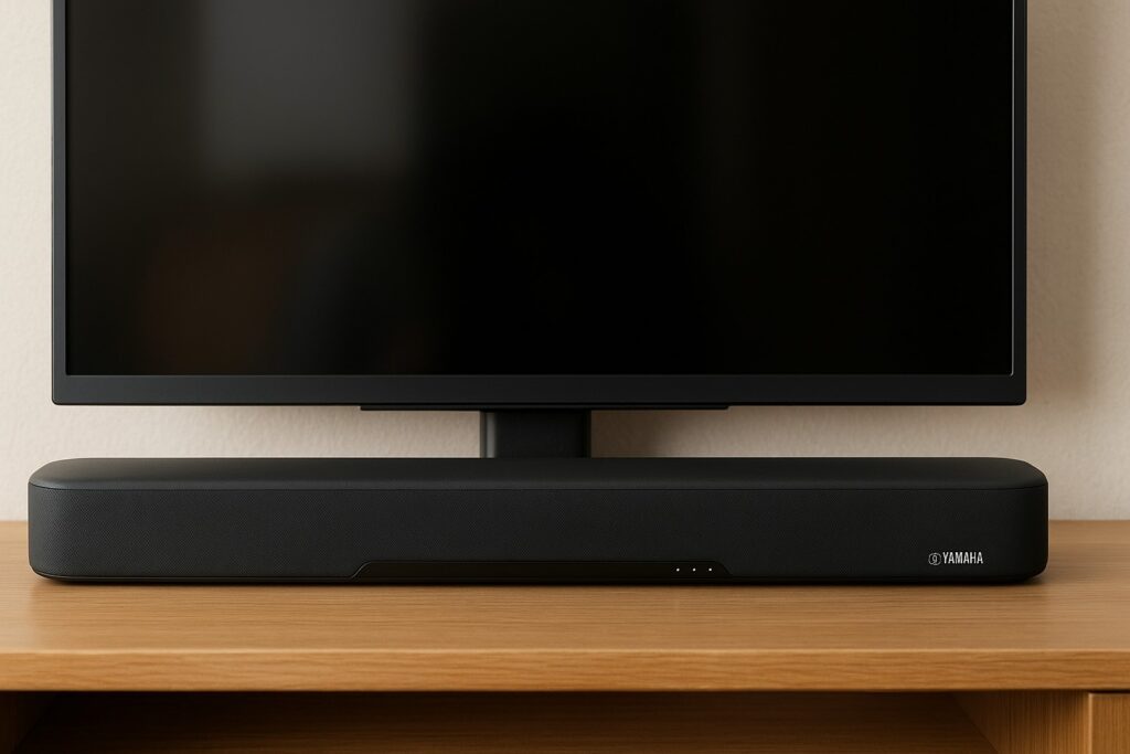 ヤマハのサウンドバーの置き方のコツ