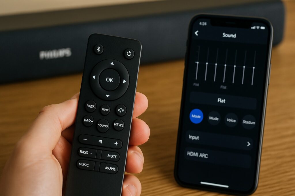リモコンとスマホアプリの操作性