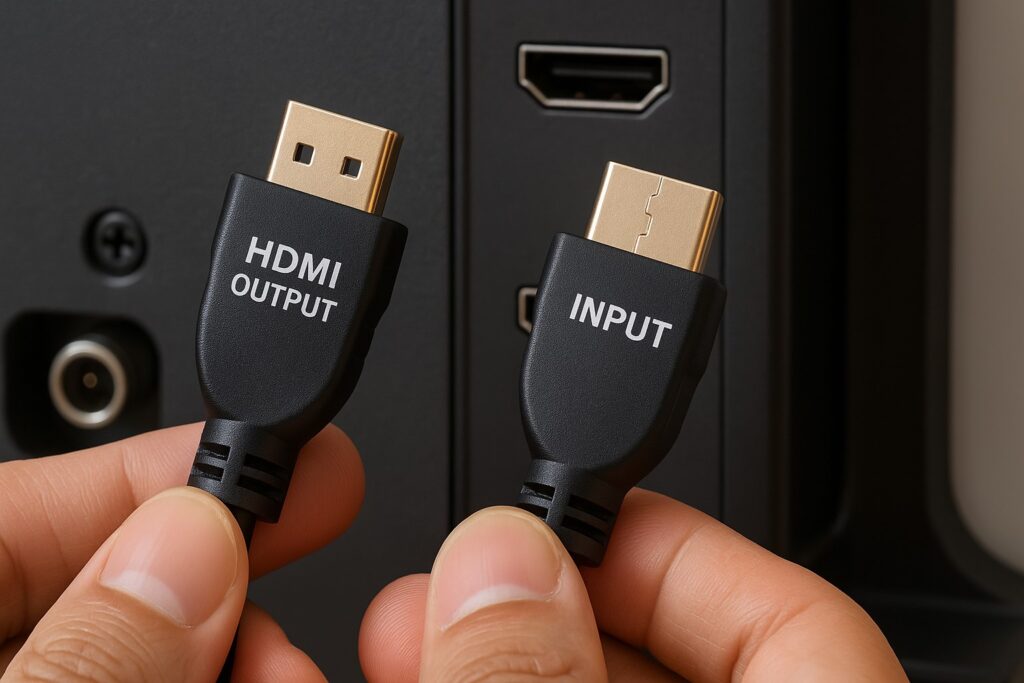 まずはHDMIの入力と出力の違いを理解