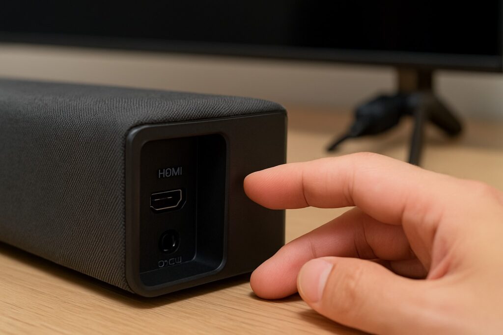 サウンドバーのHDMIが1つしかない時は？