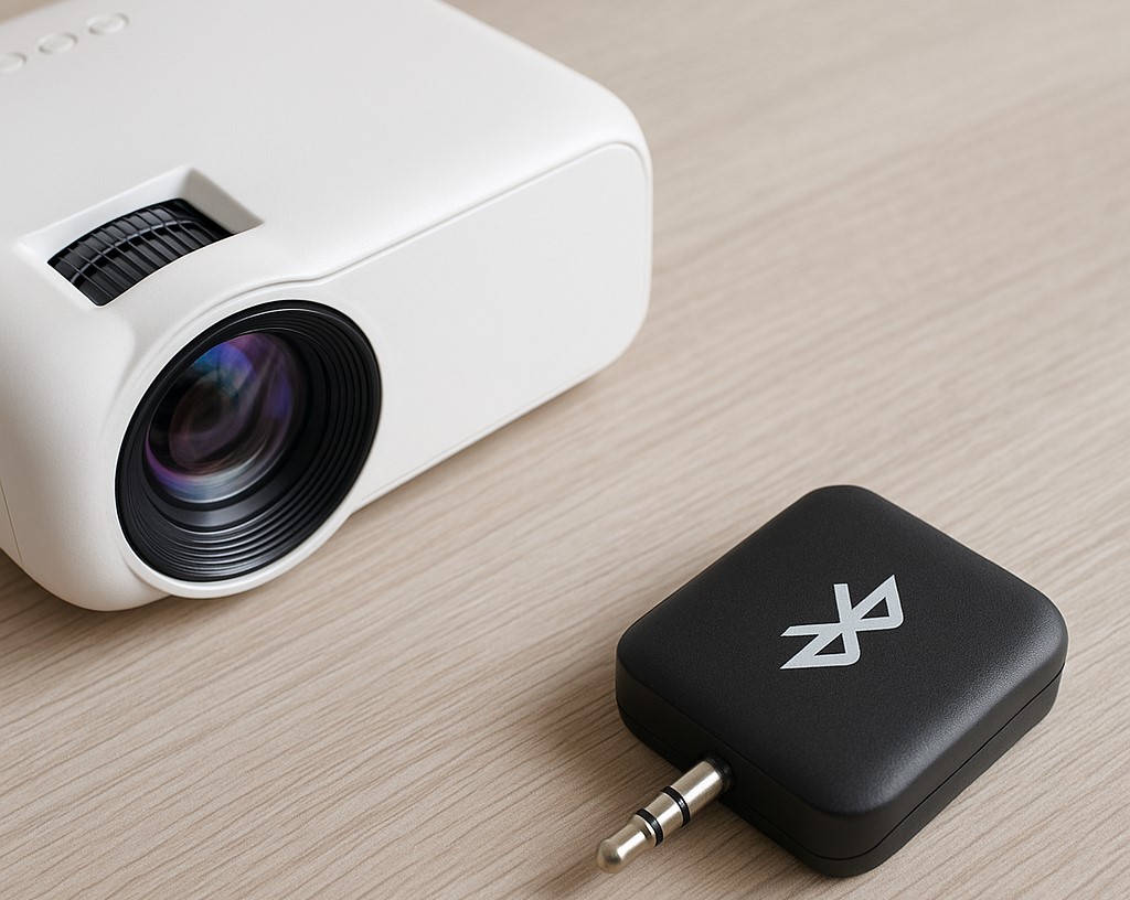 プロジェクターにBluetooth機能がない場合は？