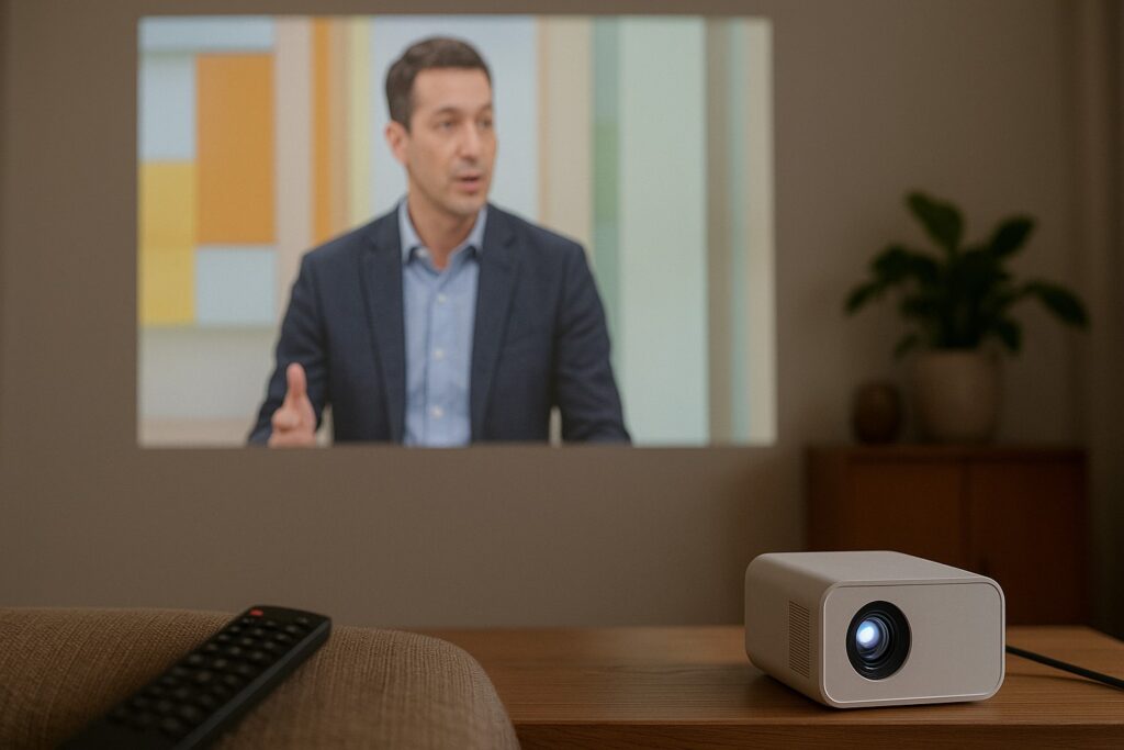 プロジェクターでテレビを見ることは可能？