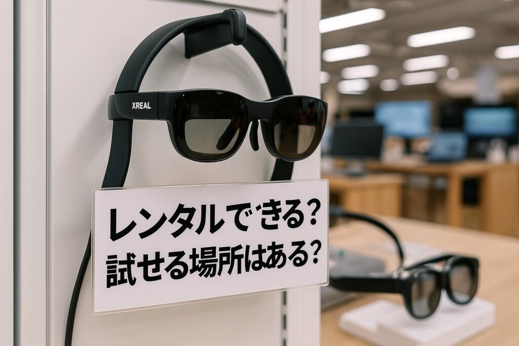 レンタル出来る？試せる場所はある？