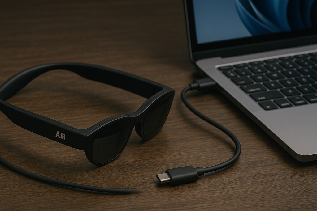 旧モデルのXREAL Air のPC接続での違い