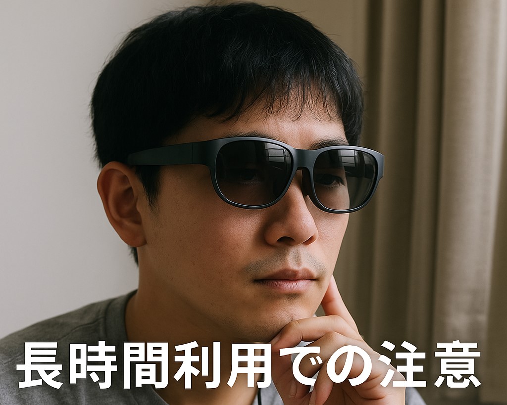 長時間利用での注意点