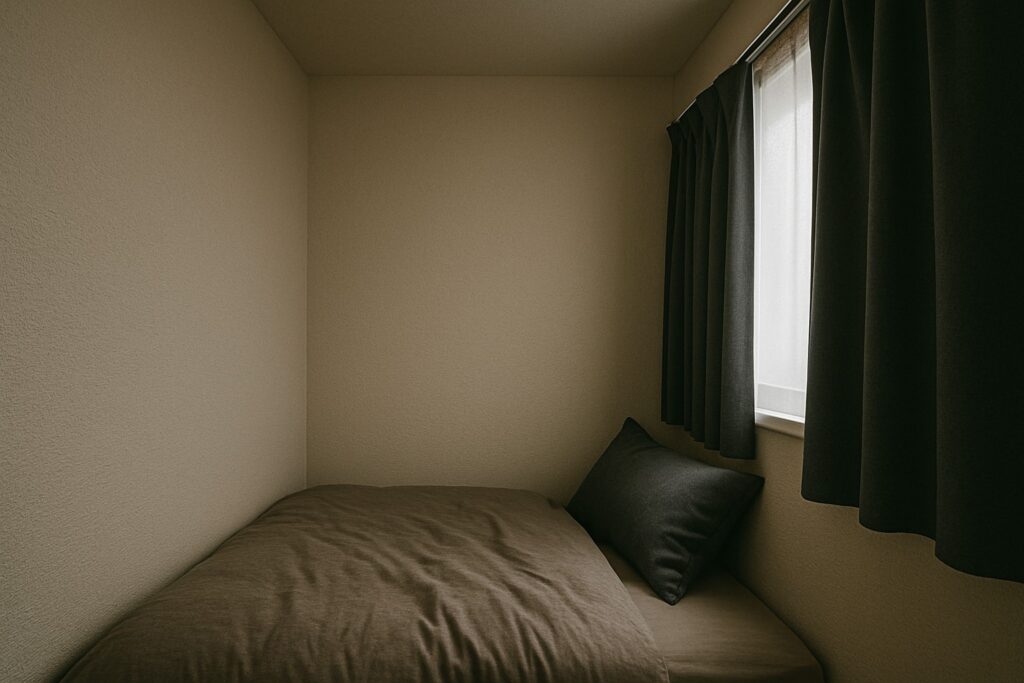 狭い空間ならではの「こもり感」が魅力