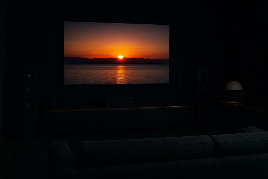 究極の没入感を追求する専用室の「ブラックスペース」