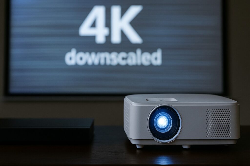 4K再生と画質のダウングレード