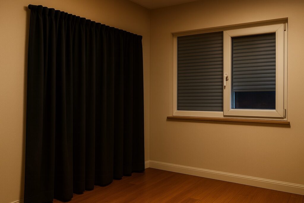 プロジェクターのための完全遮光