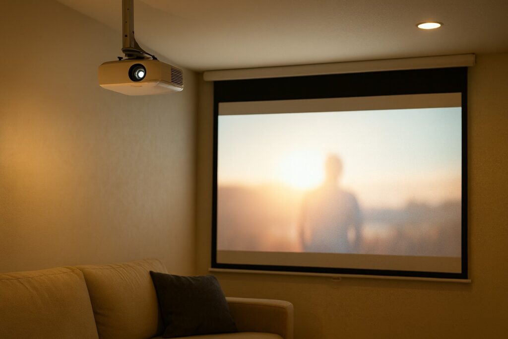 照明による白飛びとコントラスト低下