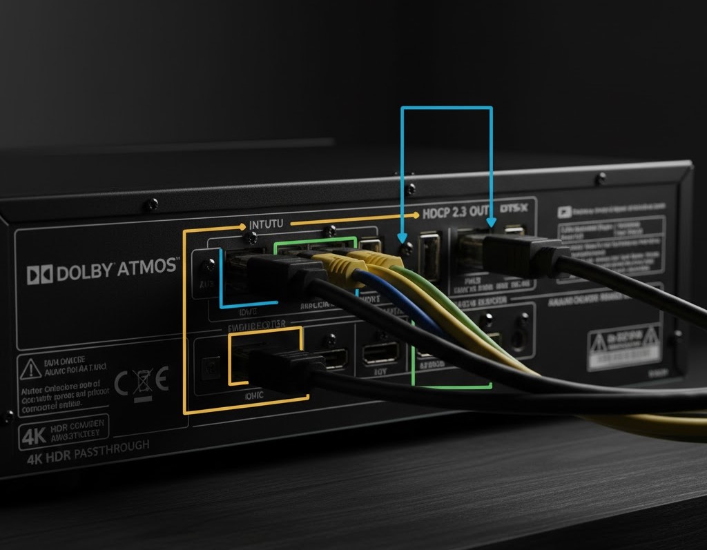 音声分離とAVアンプの接続