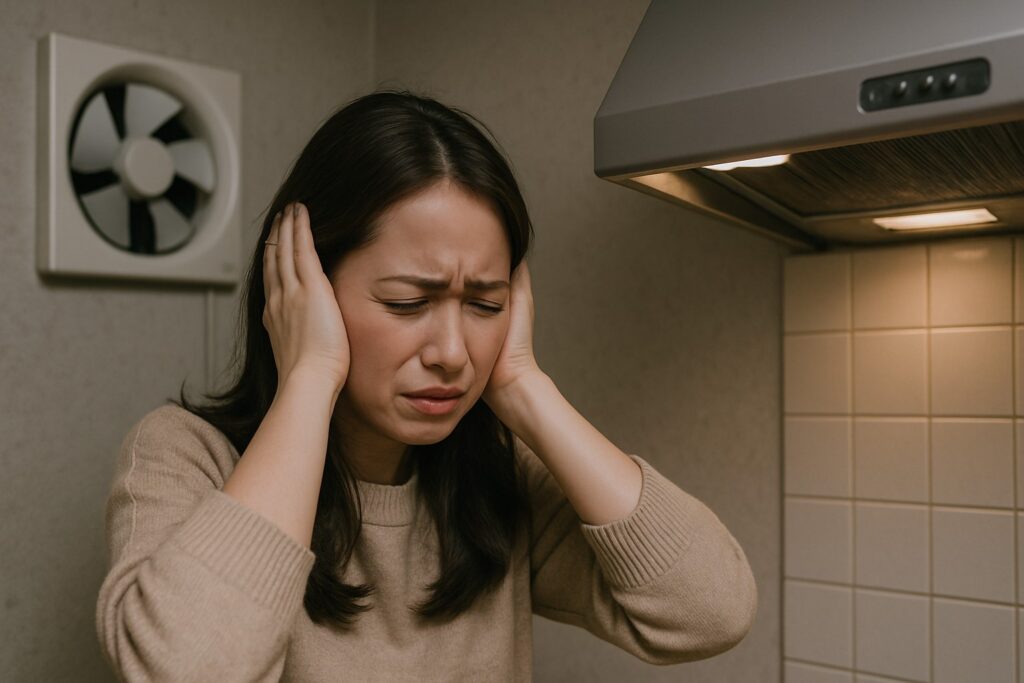 換気扇の音漏れ対策と防音の盲点
