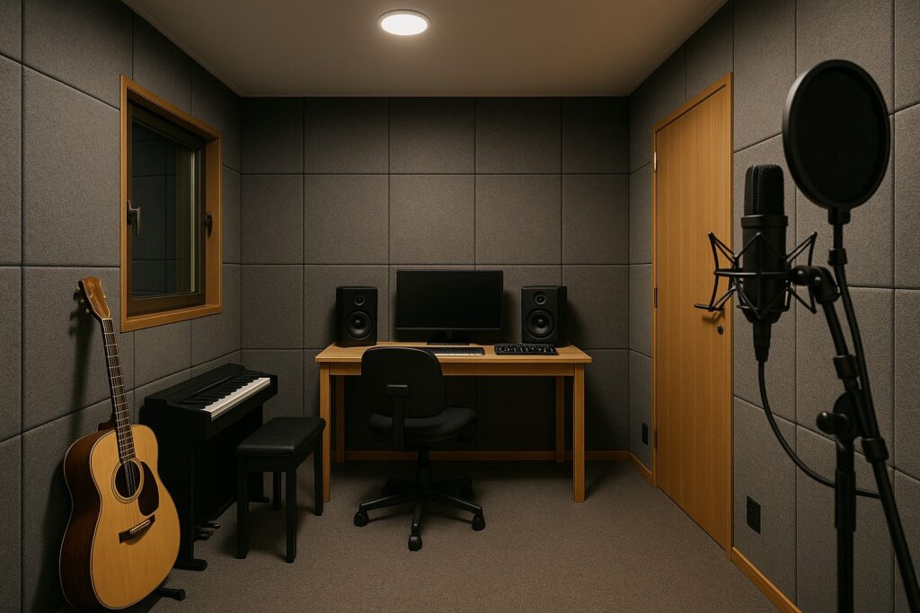 8畳の防音室にかかる費用相場と間取り」