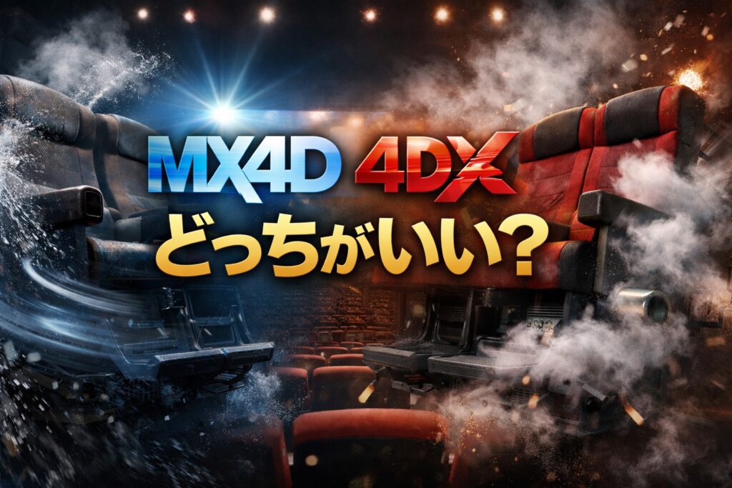 MX4D 4DXどっちがいい？