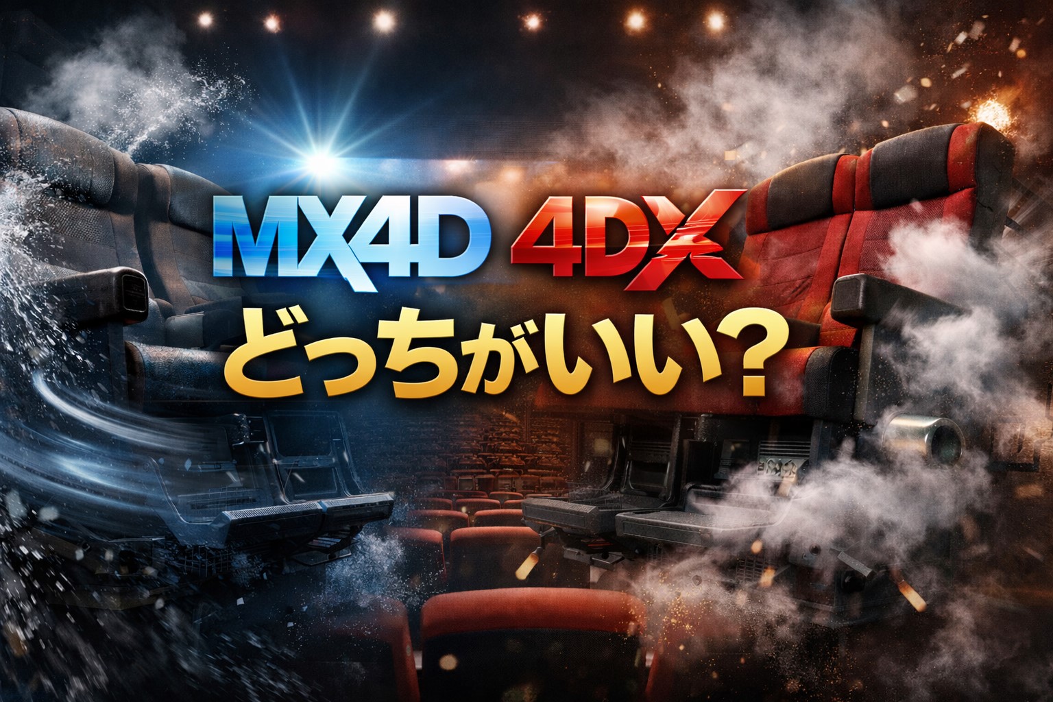MX4D 4DXどっちがいい？