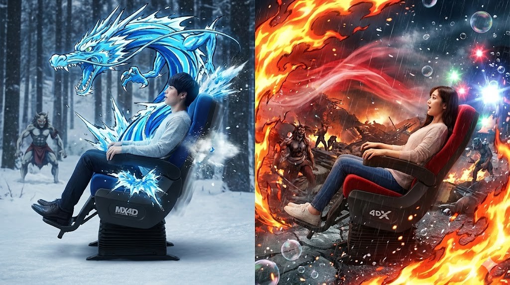 MX4Dと4DXの違いを鬼滅の刃の鑑賞で比較