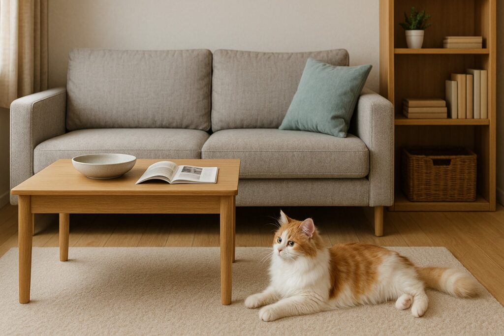 ペットも安心できる遮音性能の高い部屋