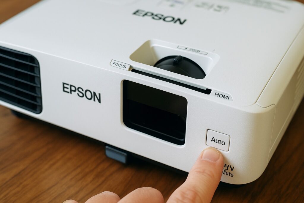 自動調整ボタンが効かないデジタル接続の仕様