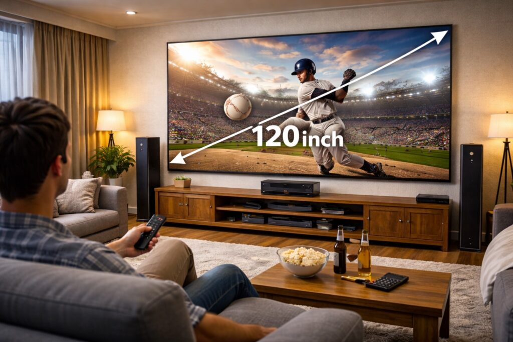 10畳や12畳で選ぶべき大画面の基準