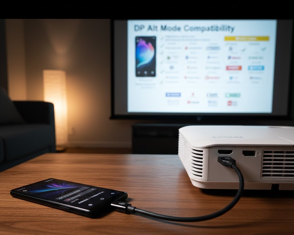 AndroidはDP Alt Mode対応を確認