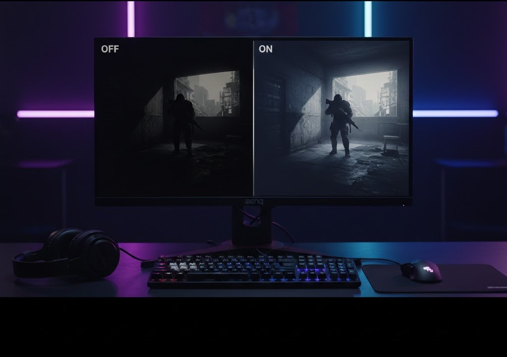 Black eQualizerで暗所の視認性を高める