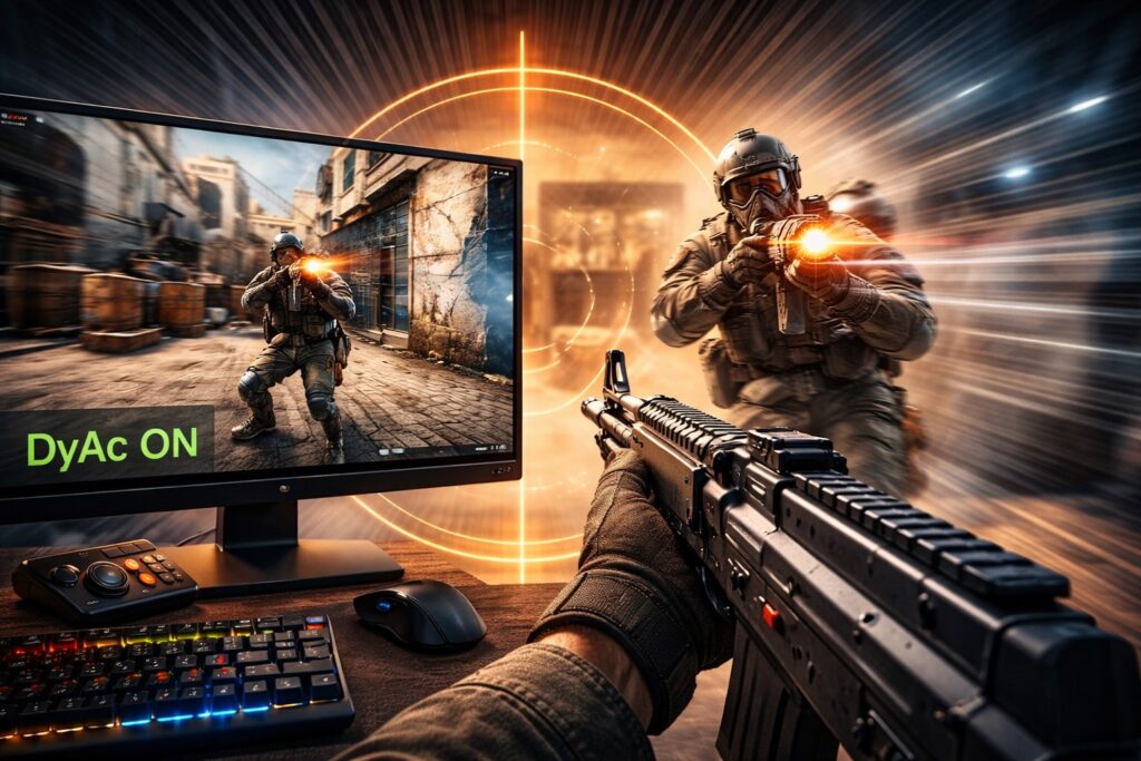 DyAcによる残像低減とモーションブラーの排除