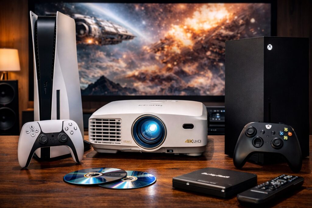 PS5やXboxで映画を楽しむ設定とは