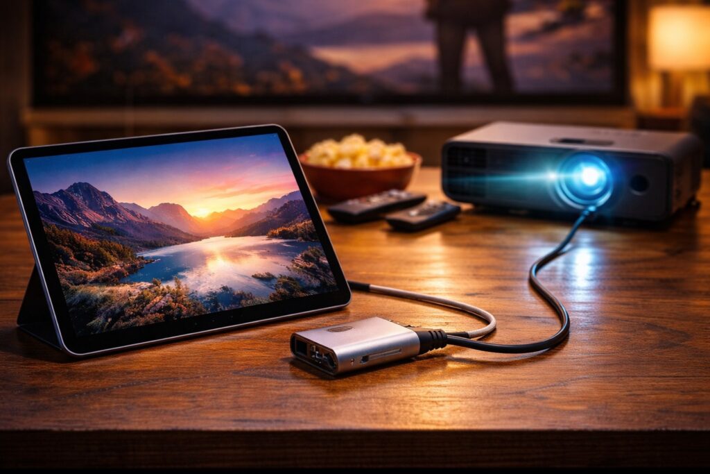 USB-C搭載iPadの接続方法