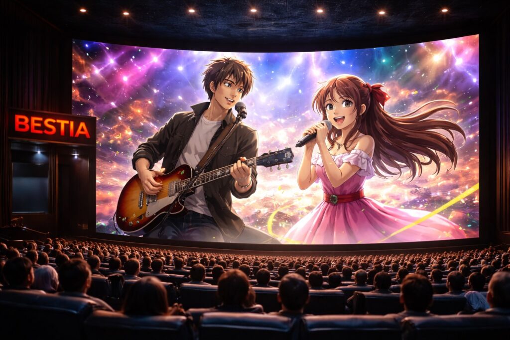 アニメやミュージカル映画に最適なBESTIA