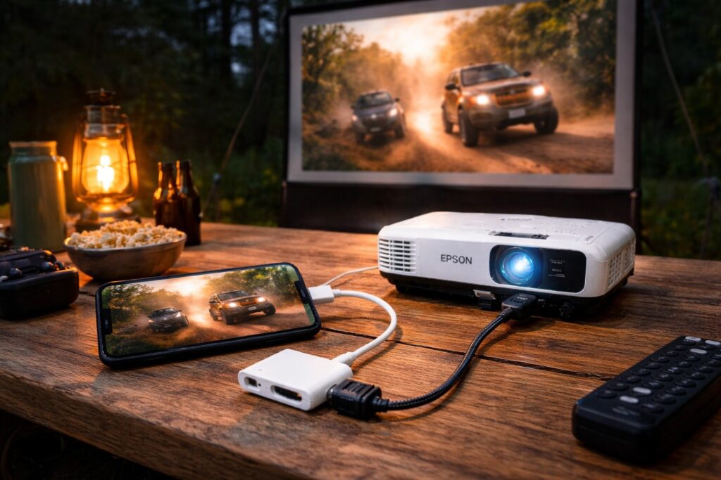 ネット不要で高画質な映像を楽しむ有線ミラーリング