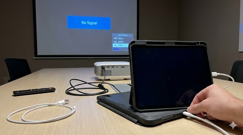 映像が映らない時の対処法