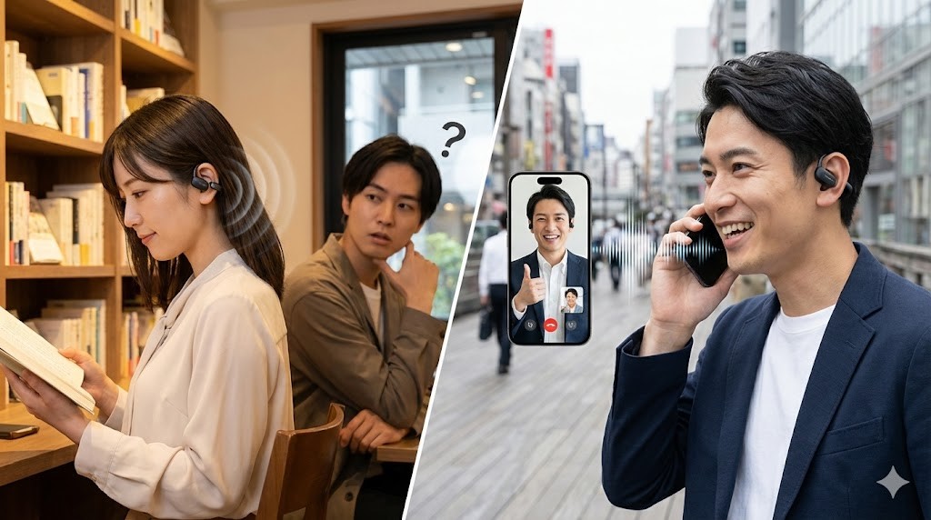 気になる音漏れや通話品質の真相