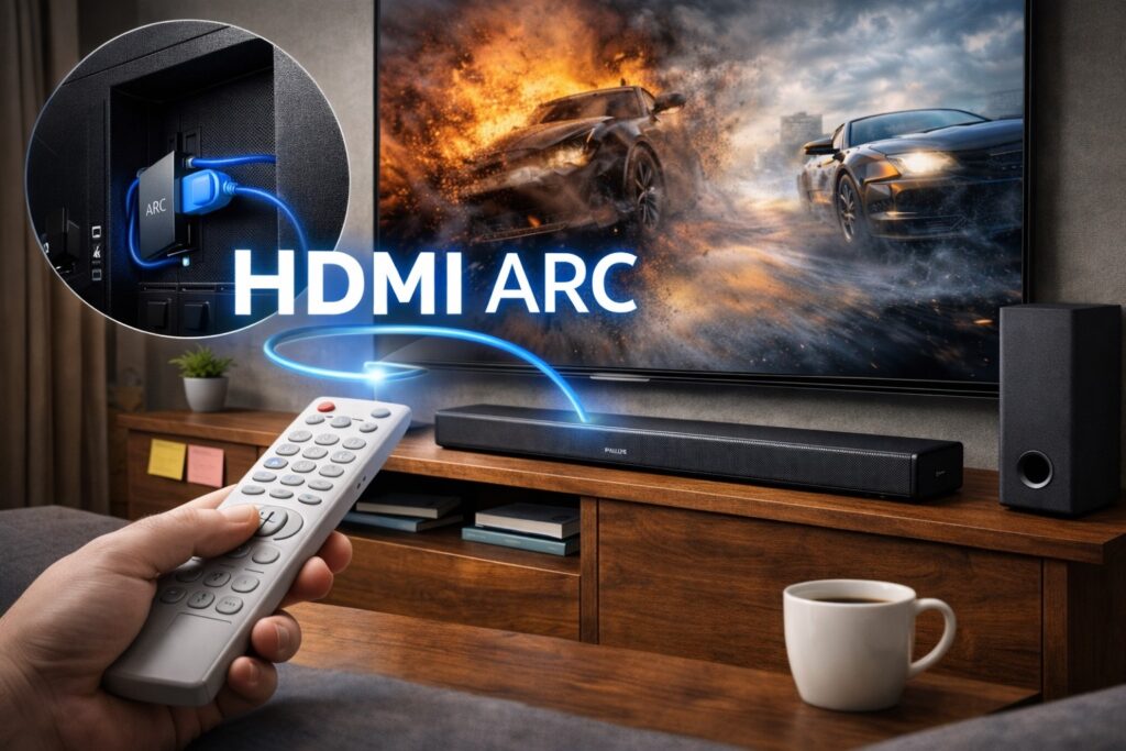 設置が簡単なHDMI ARC対応のメリット