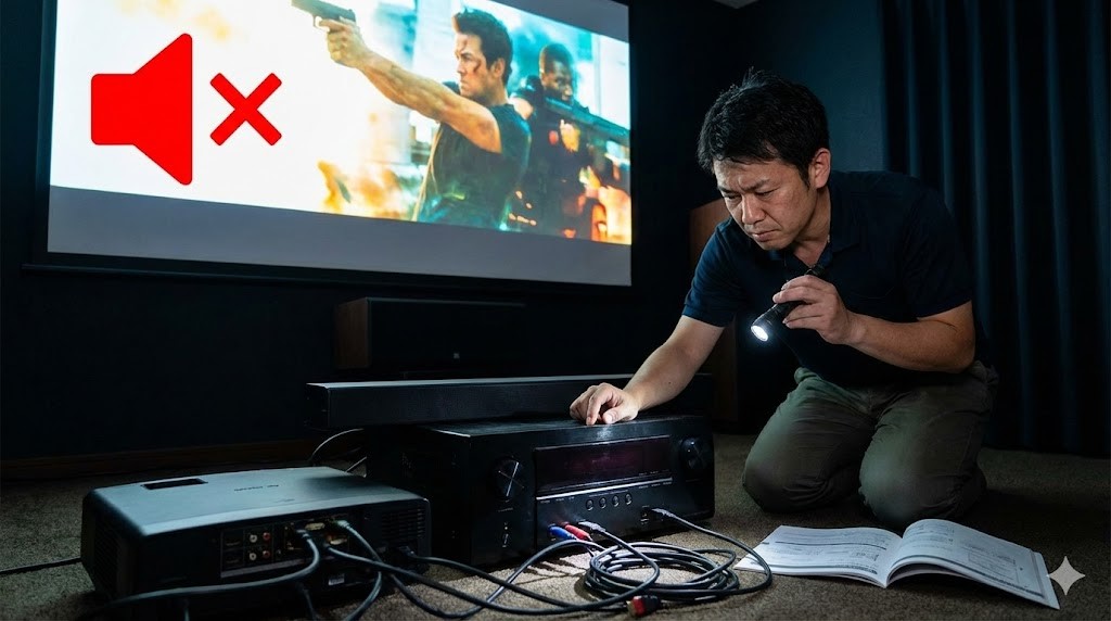 音が出ないトラブルを解決するには