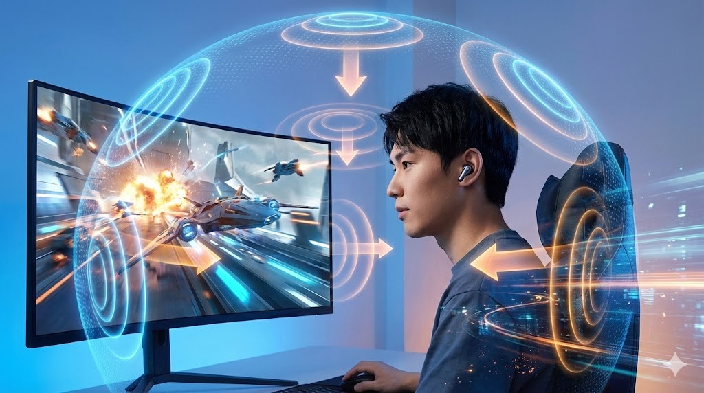 3Dオーディオやゲームモードで没入感向上