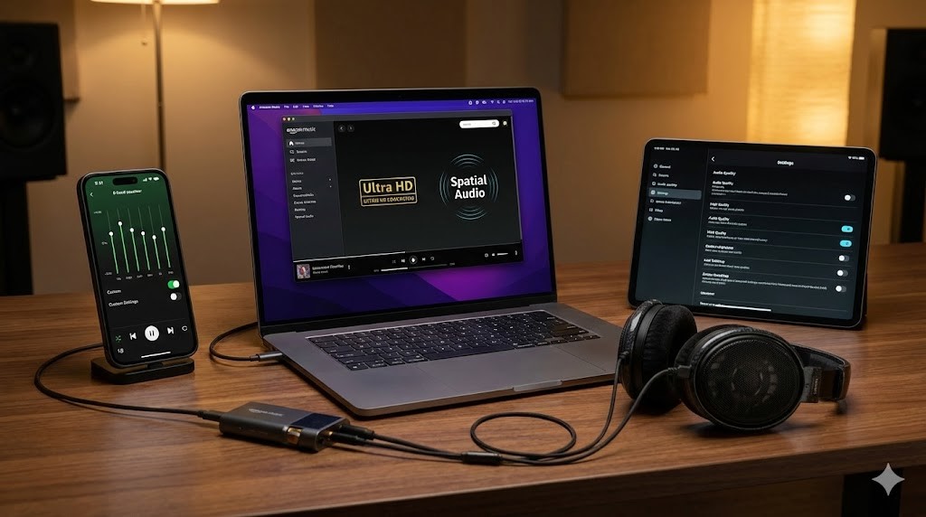 SpotifyやAmazon Musicの機能を使いこなす