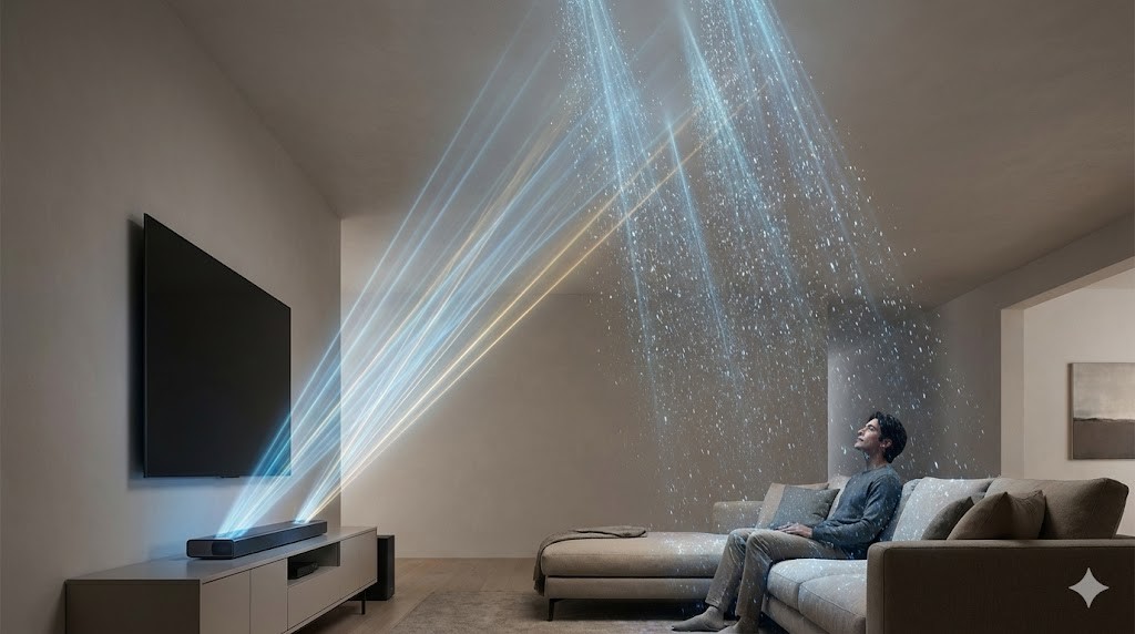 ドルビーアトモスに必要な天井の空間と距離