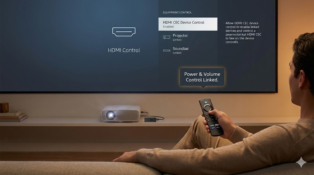 便利な使い方を実現するリモコンとCECの設定