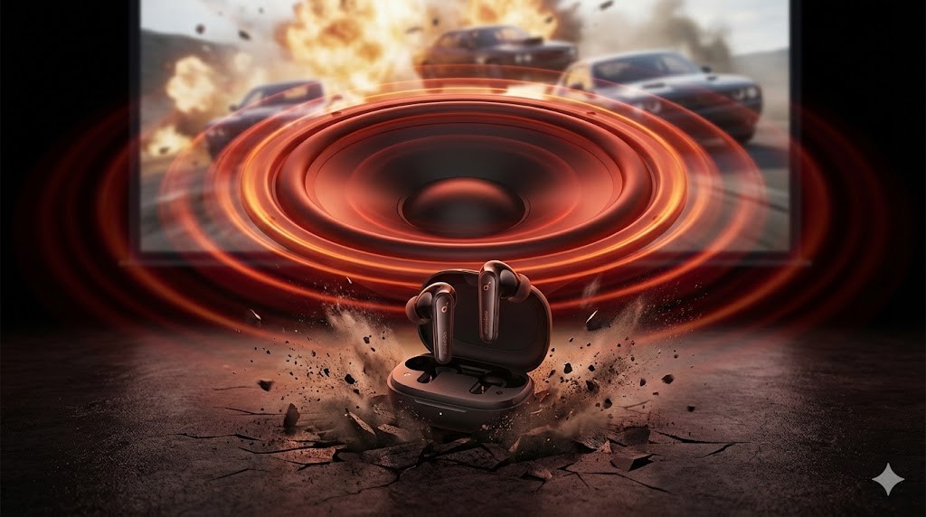 重低音特化設定で迫力あるサウンドを楽しむ