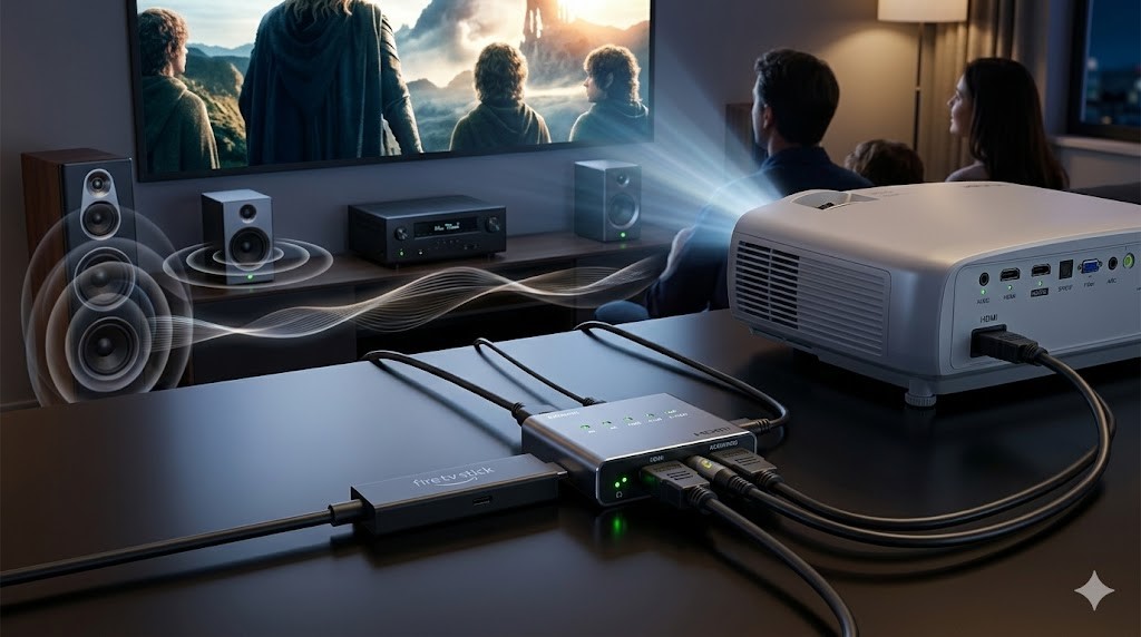 困った時はHDMI音声分離器で接続