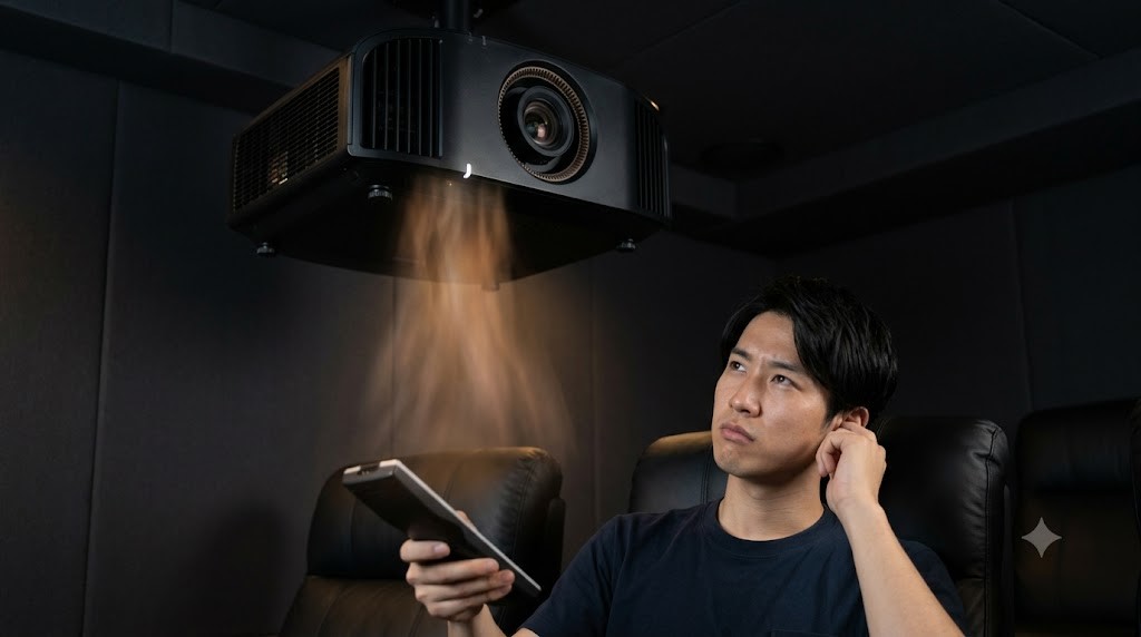 ファンの騒音と映像の遅延リスク